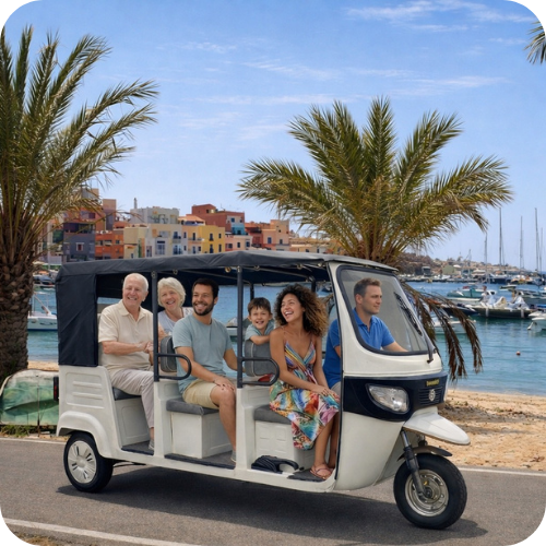 Tour in Apecar